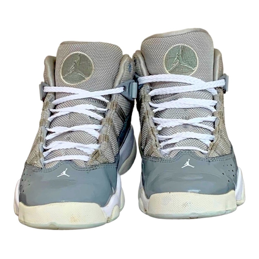 Kid’s Jordan 6 Rings Cool Wolf Grey Shoes